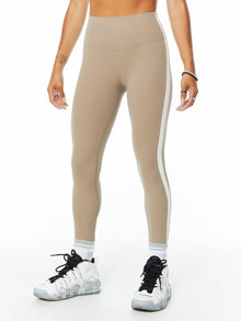 SPLITS59 | Clare High Waist Rigor Legging | Latte