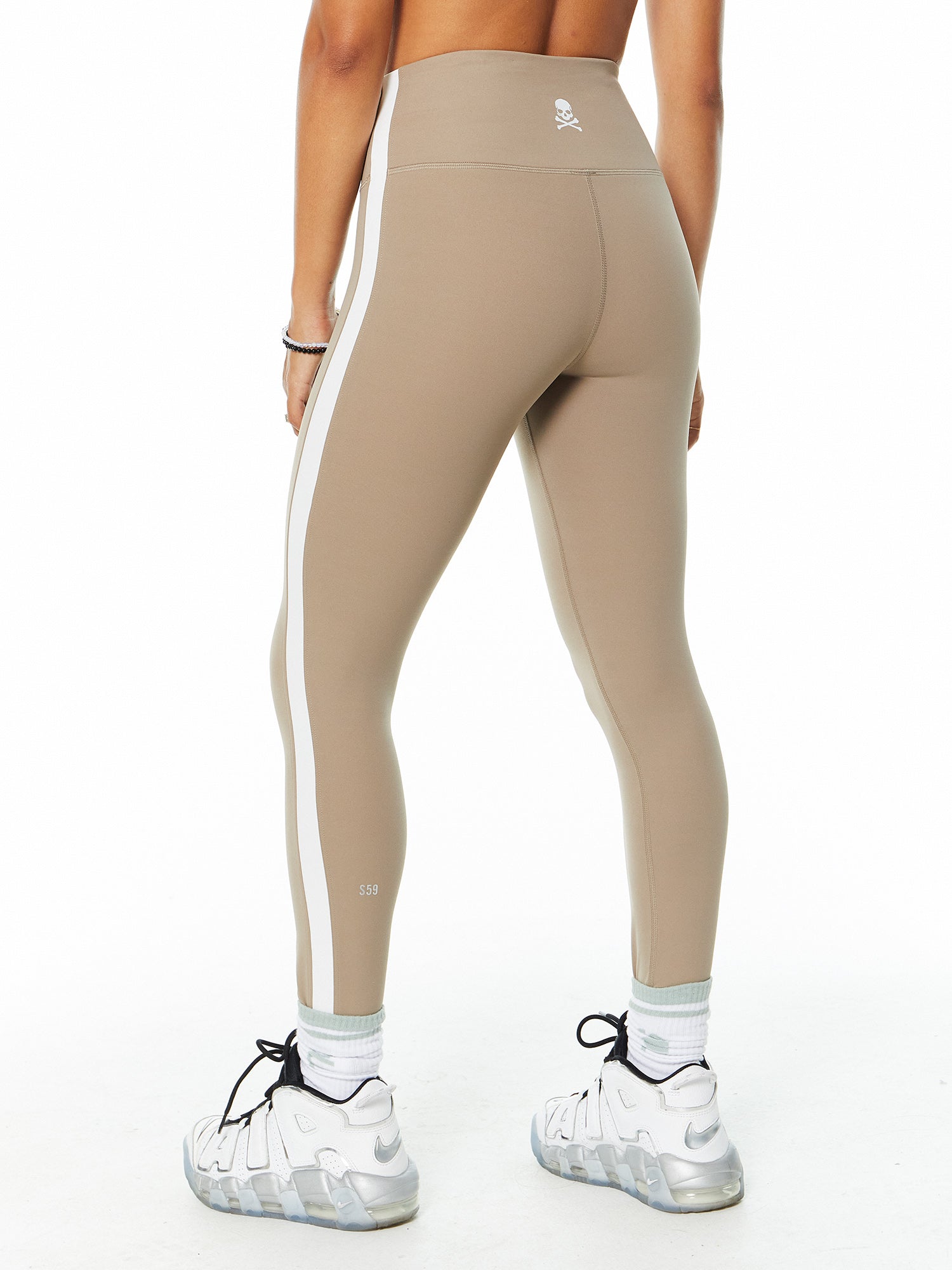 SPLITS59 | Clare High Waist Rigor Legging | Latte