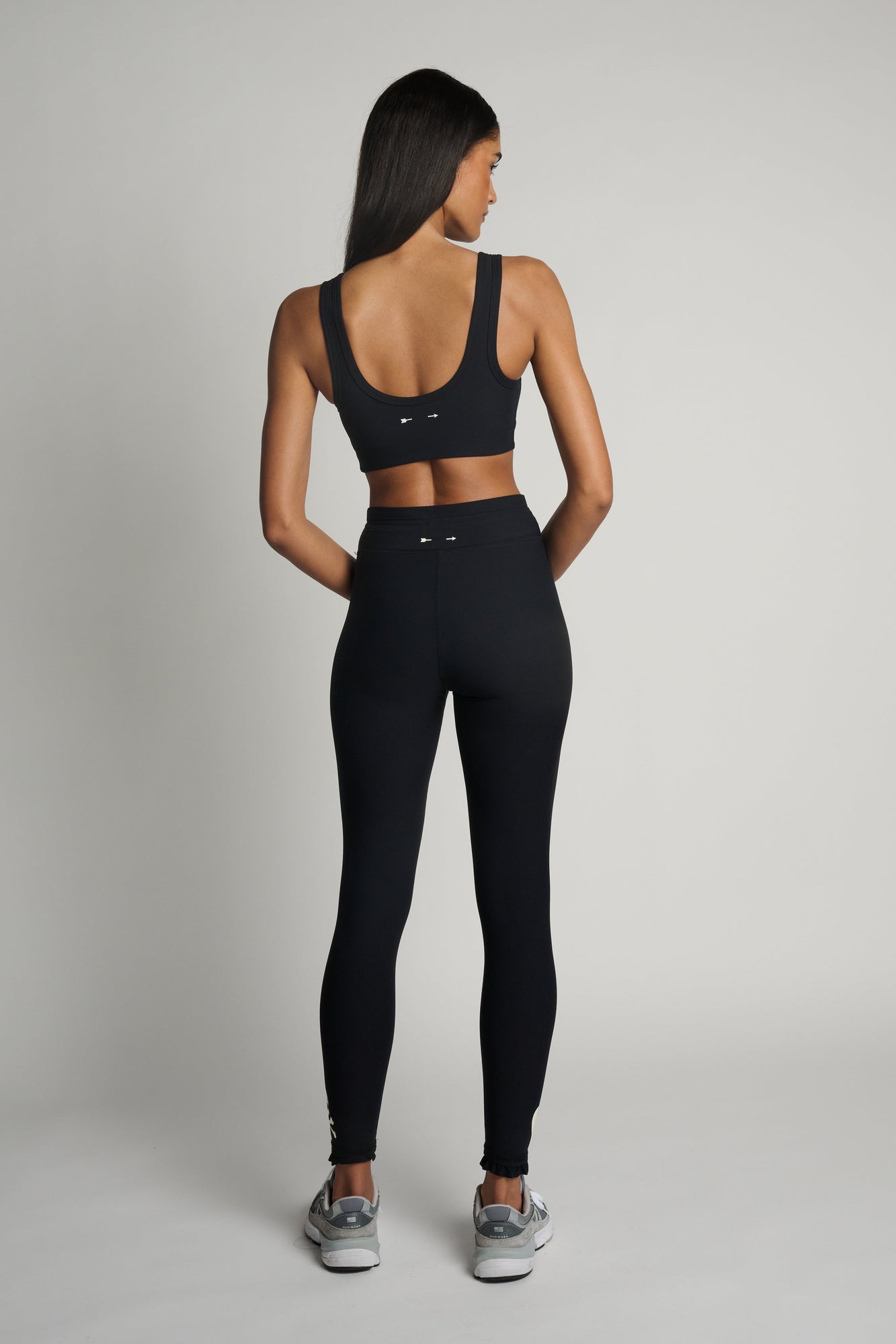The Upside | Oxford Harley Scoop Bra | Black