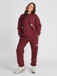 Unisex | Soul by SoulCycle | Soul Sport Crew | Maroon