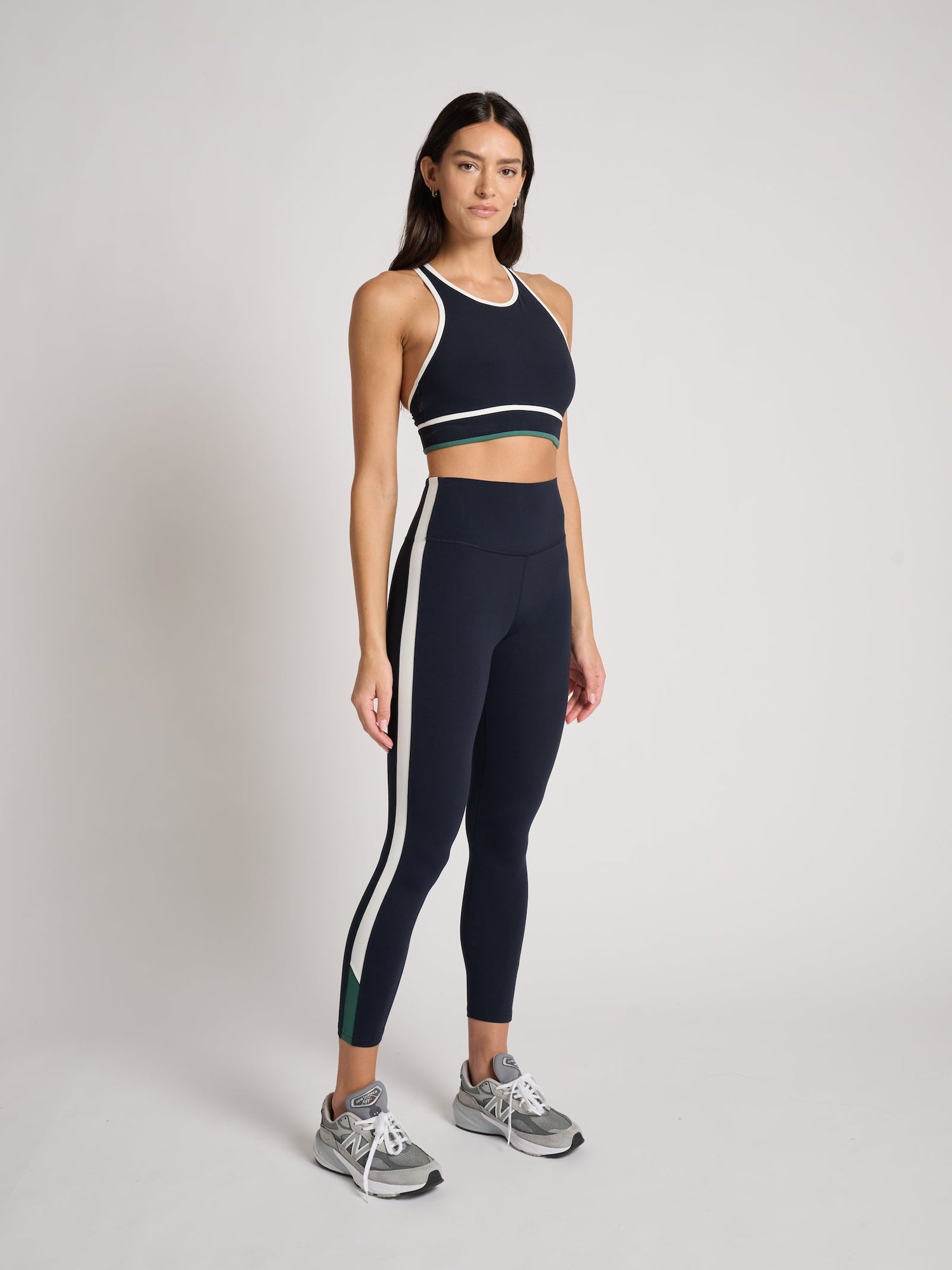 Women | SPLITS59 | Layla Airweight High Waist 7/8 | Indigo Blue