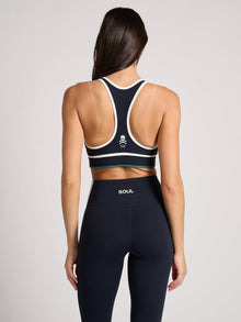 Women | SPLITS59 | Layla Airweight Bra | Indigo Blue