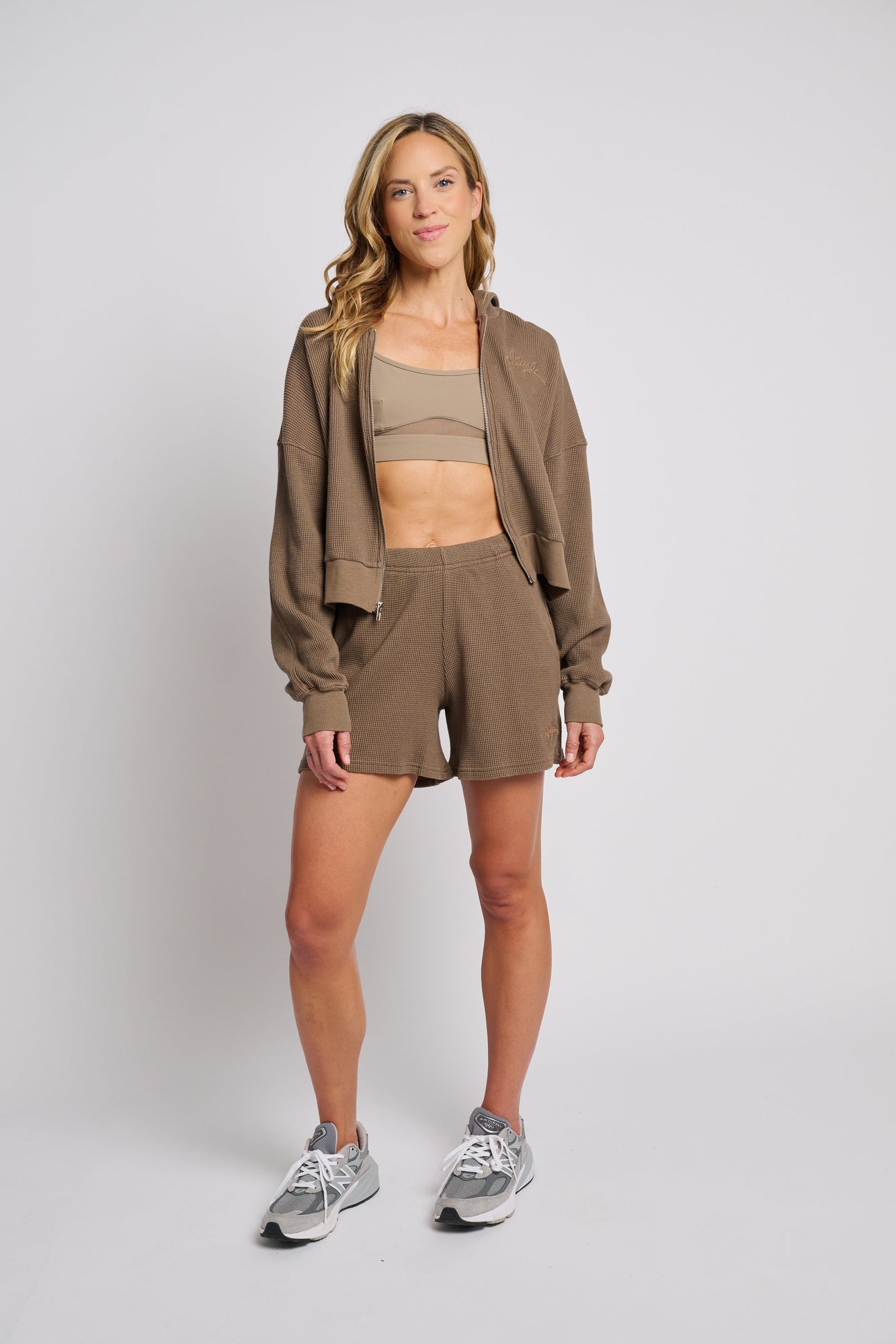 Women | Soul by SoulCycle | Casey Waffle Short | Brown