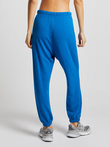 Women | SPLITS59 | Andie Oversized Fleece Sweatpant | Blue