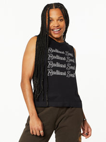 Women | Soul by SoulCycle | Seamless Tank Radiant Soul Collection | Black