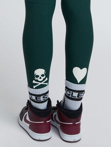 Women | The Upside | Ace Of Hearts 25in Midi Pant | Green