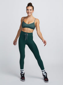 Women | The Upside | Ace Of Hearts 25in Midi Pant | Green