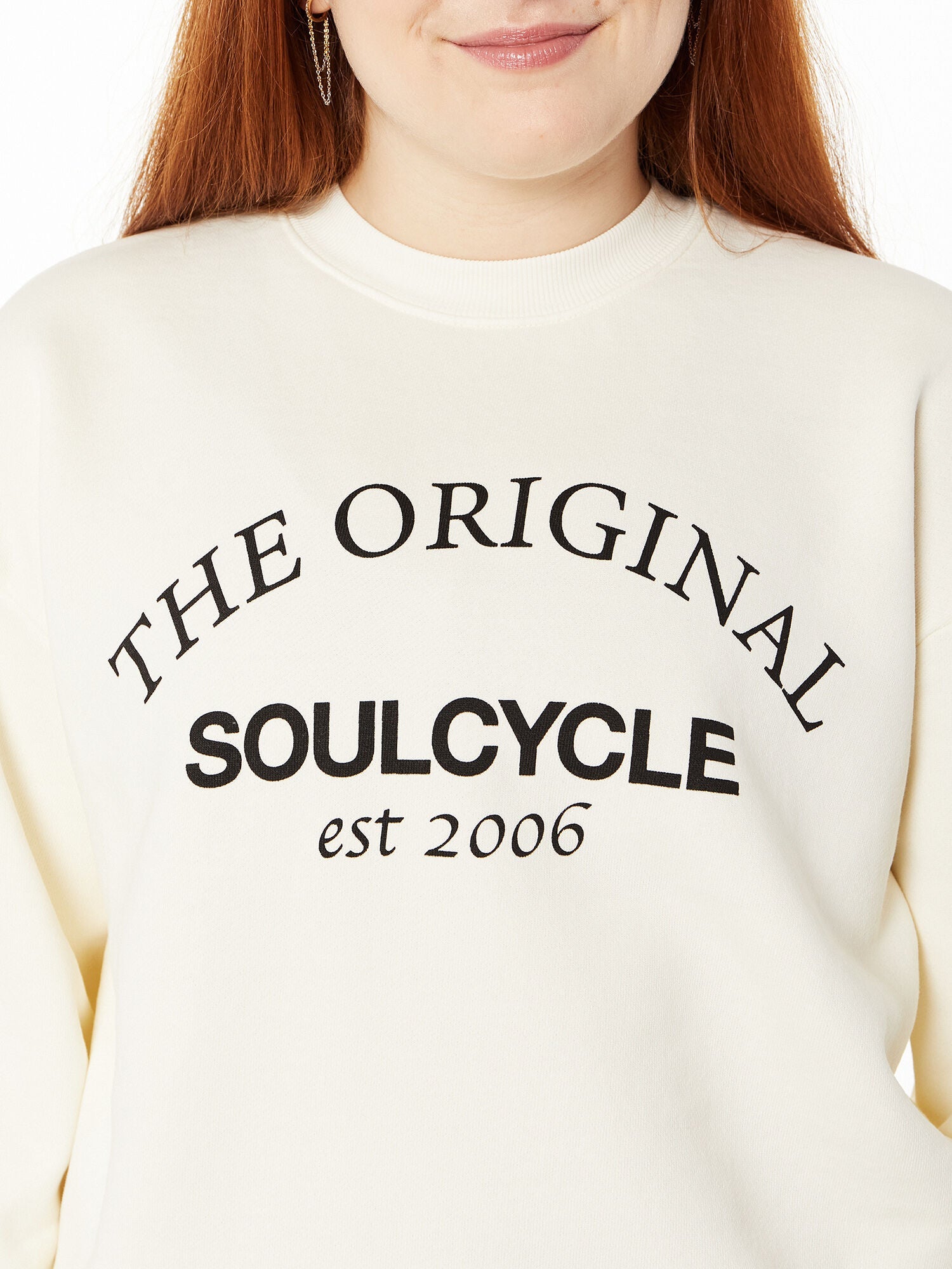 Unisex | Soul by SoulCycle | Sam Crew Sweatshirt | Off White