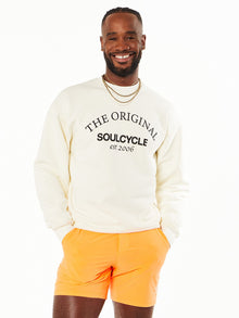 Unisex | Soul by SoulCycle | Sam Crew Sweatshirt | Off White