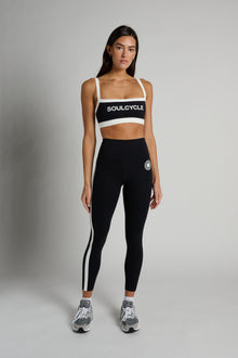 Splits59 | Clare High Waist Rigor 7/8 | Black/White