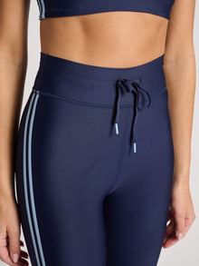 Women | The Upside | Oxford 25In Midi Pant | Navy