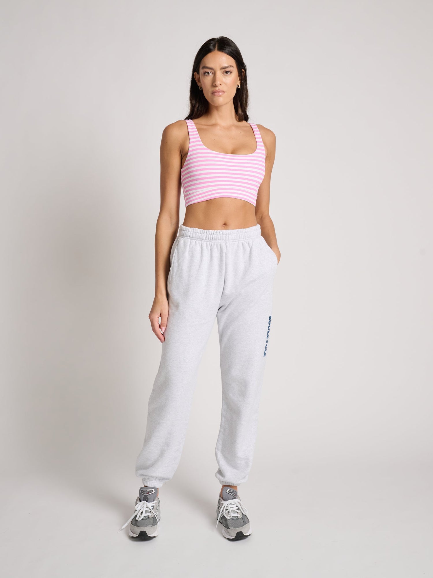 Soul by SoulCycle | Dylan Sweatpant | Light Heather Grey