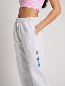 Women | Soul by SoulCycle | Dylan Sweatpant | Light Heather Grey