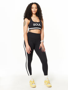 SPLITS59 | Miles Rigor Bra | Black/White