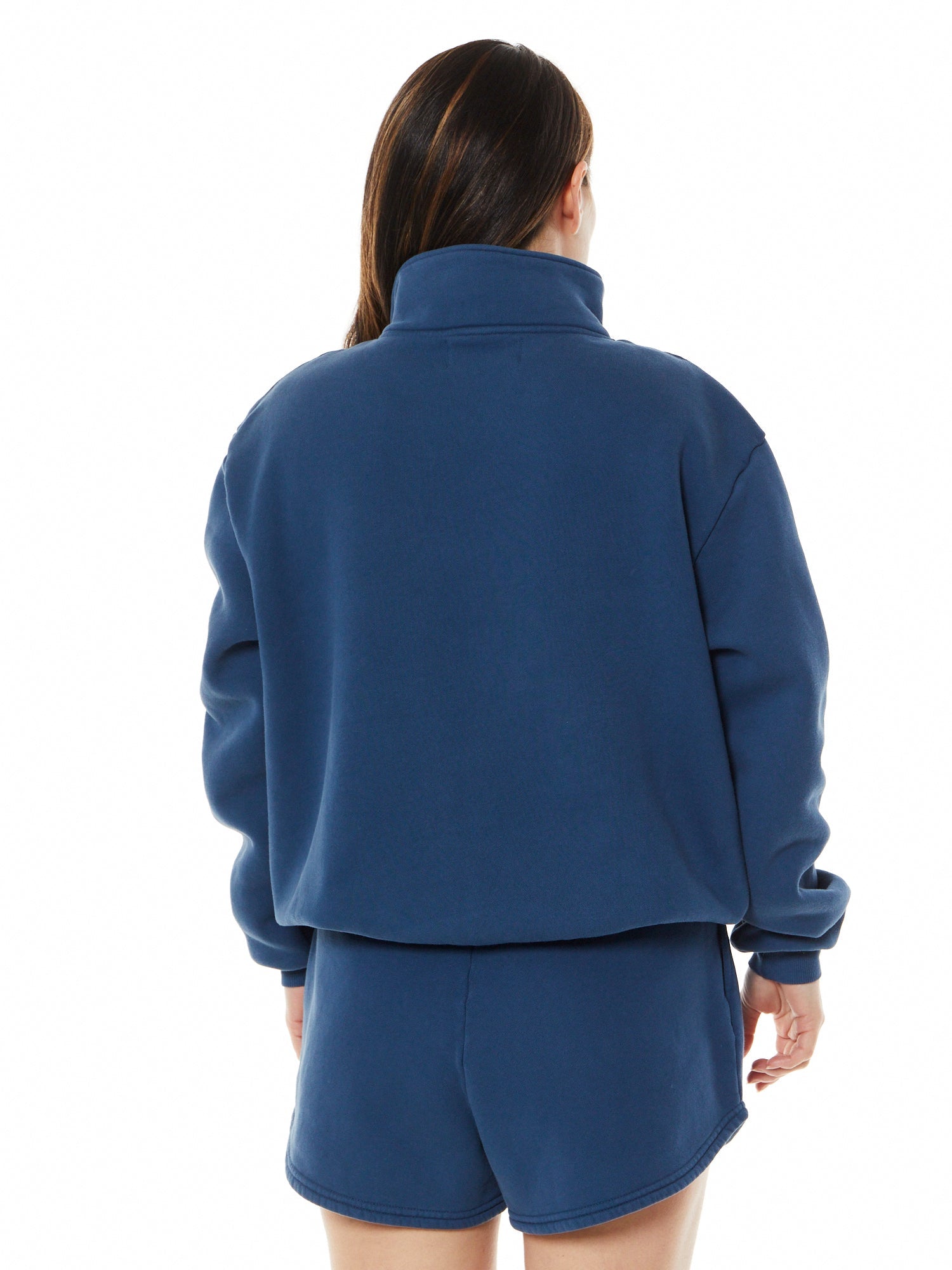 Katie 1/4 Zip Sweatshirt 'SOULCYCLE Palm Beach' | Navy