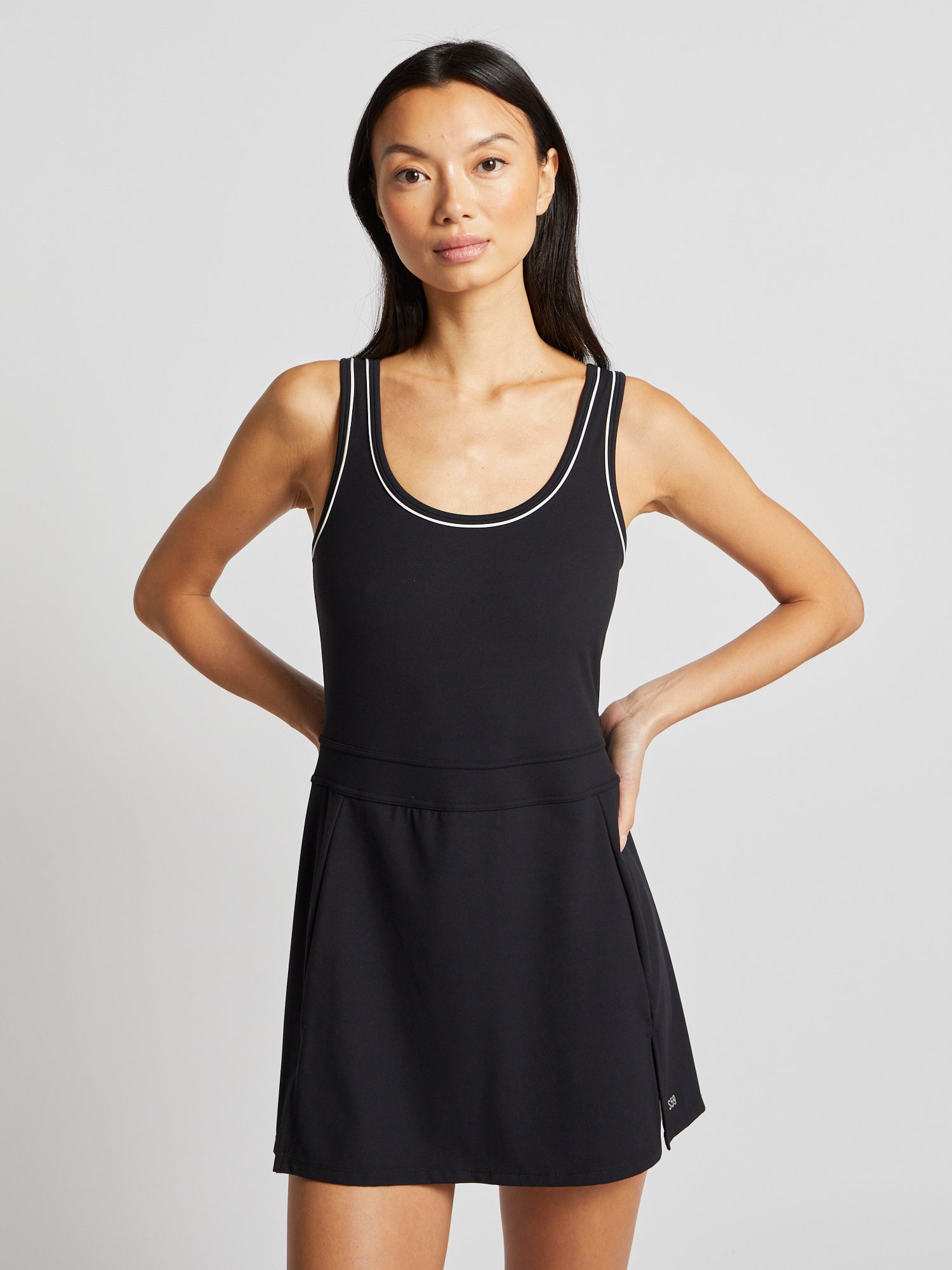 Women | SPLITS59 | Martina Rigor Dress | Black