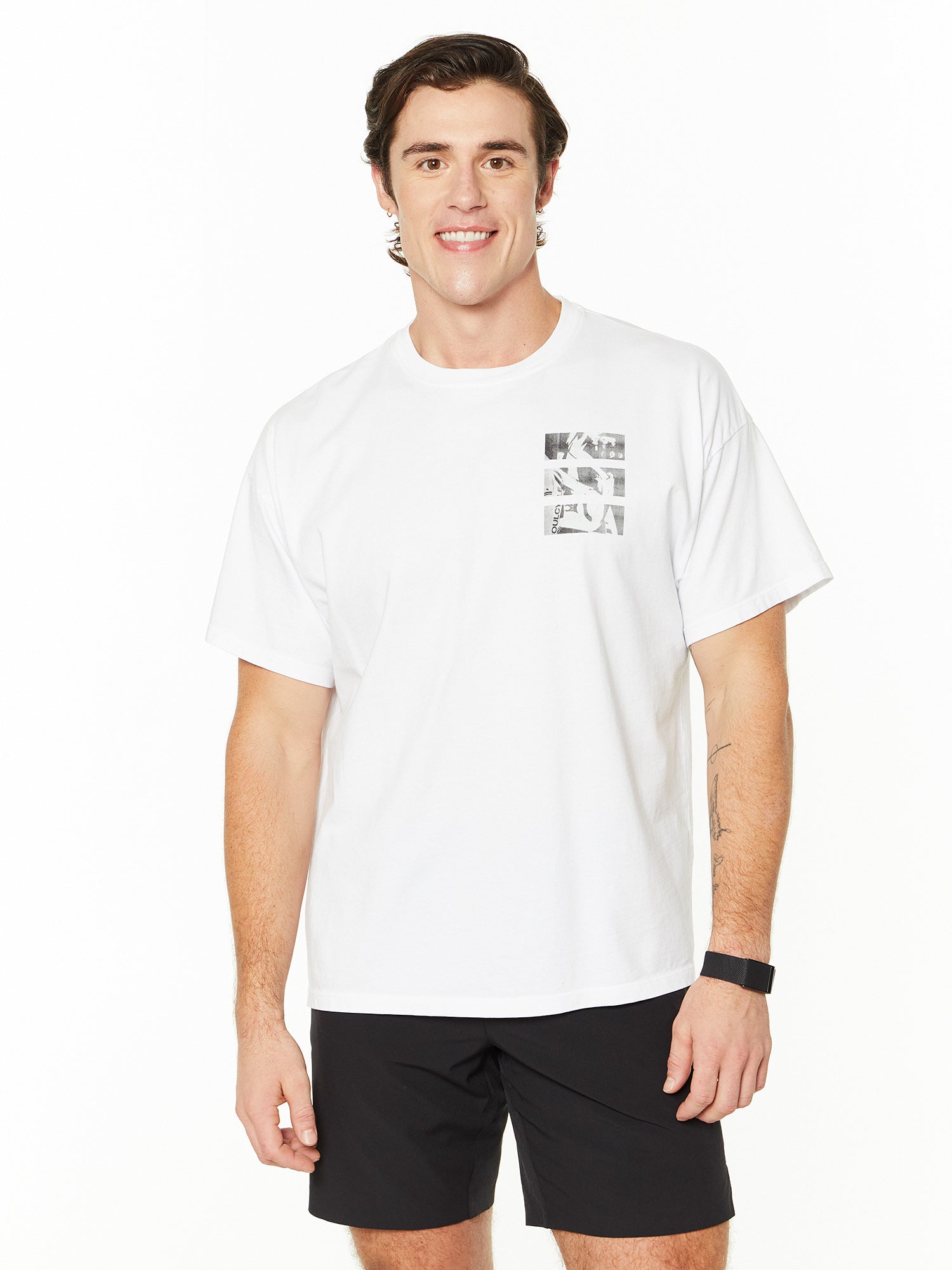 Men | Soul by SoulCycle | Ruby Tee | White