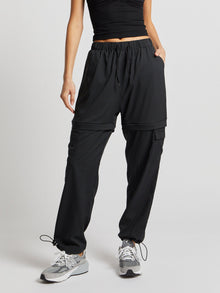 Women | Daughter Lessons | Double Take Utility Pant | Black