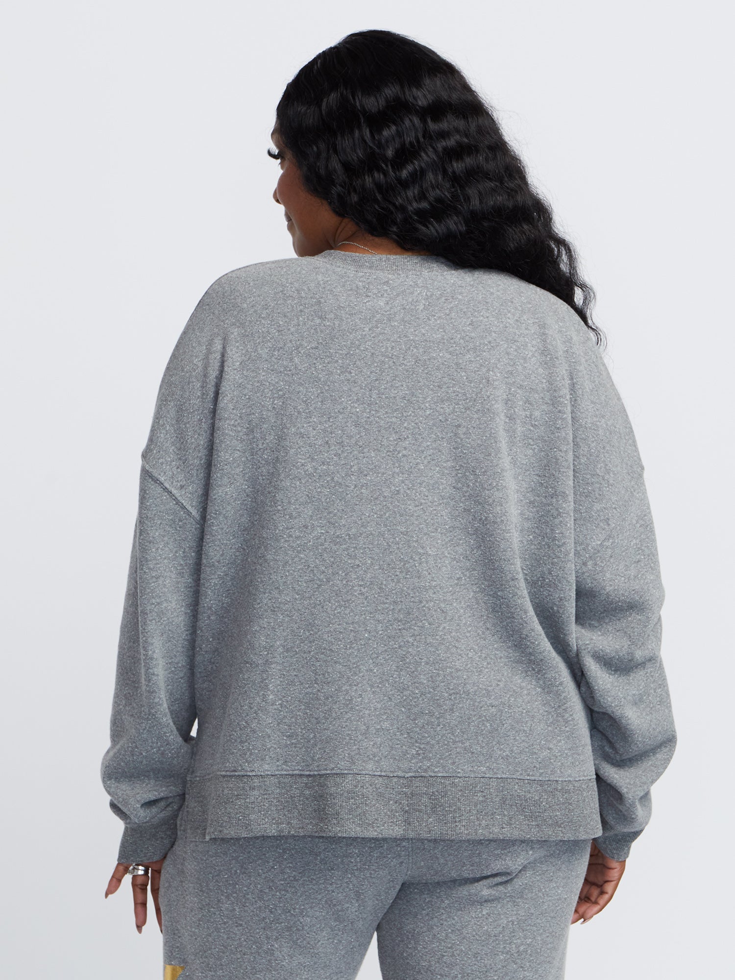 Women | Soul by SoulCycle | OG Bolt Lounge Sweatshirt | Grey