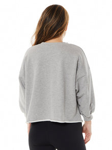 Lee Crew Sweatshirt 'SOULCYCLE Coral Gables' | Heather Grey