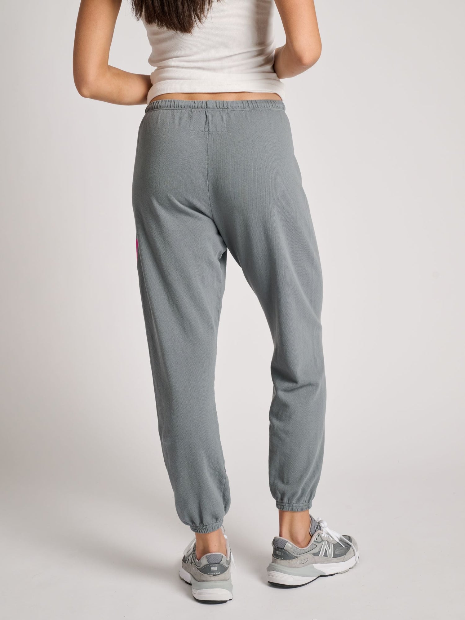 Women | FREECITY | Large Sweatpant | Grey/Pink