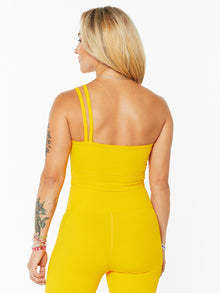 Women | Year of Ours | Ribbed 54 Bra Honeycomb | Honey