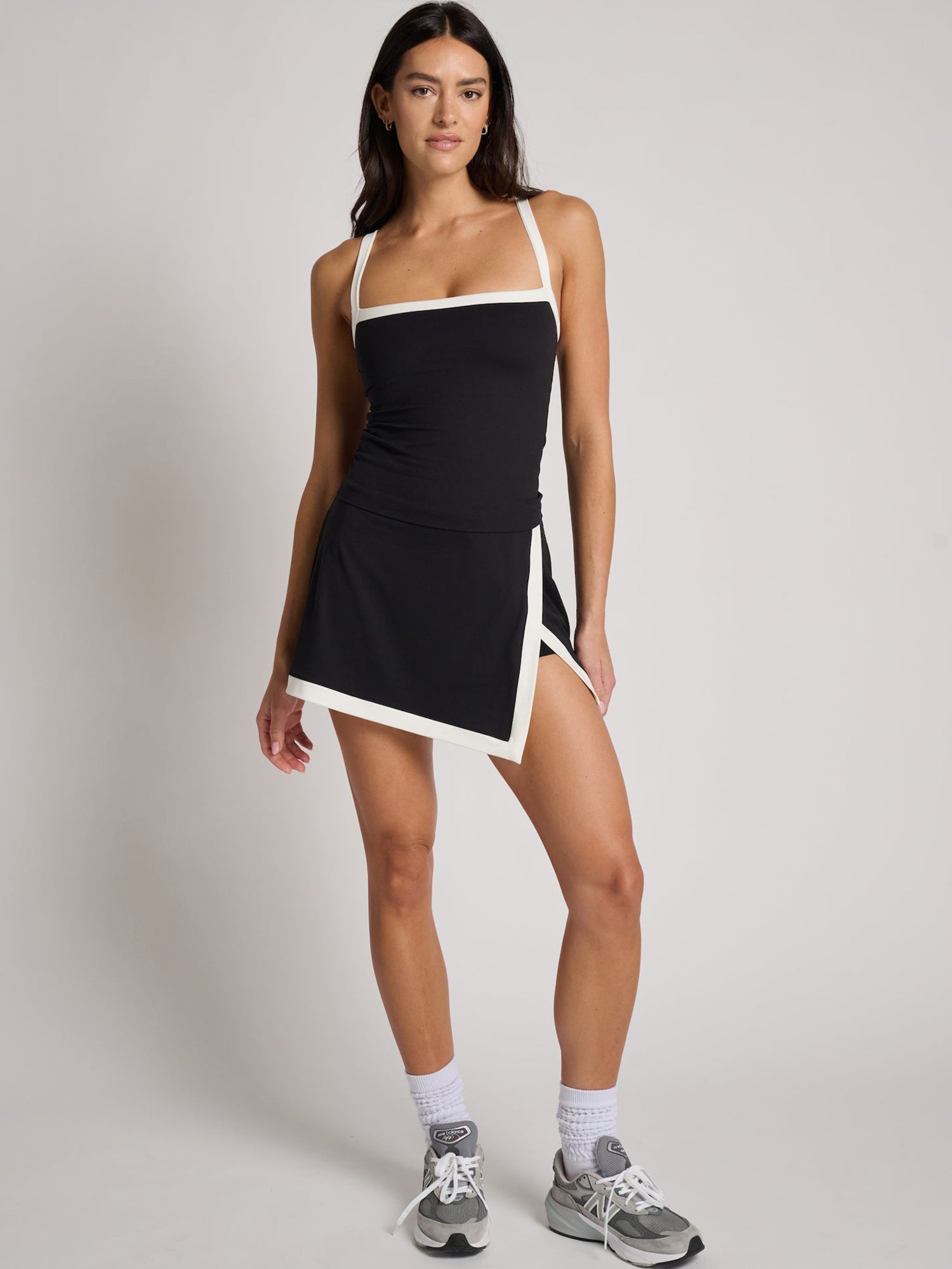 Women | SPLITS59 | Monah Rigor Skort | Black