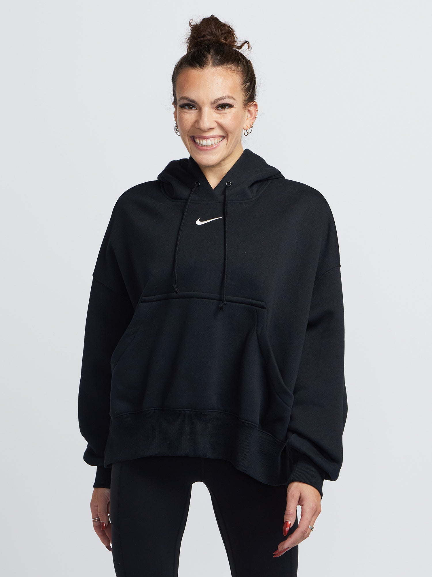 Women | Nike | Over-Oversized Pullover Hoodie | Black
