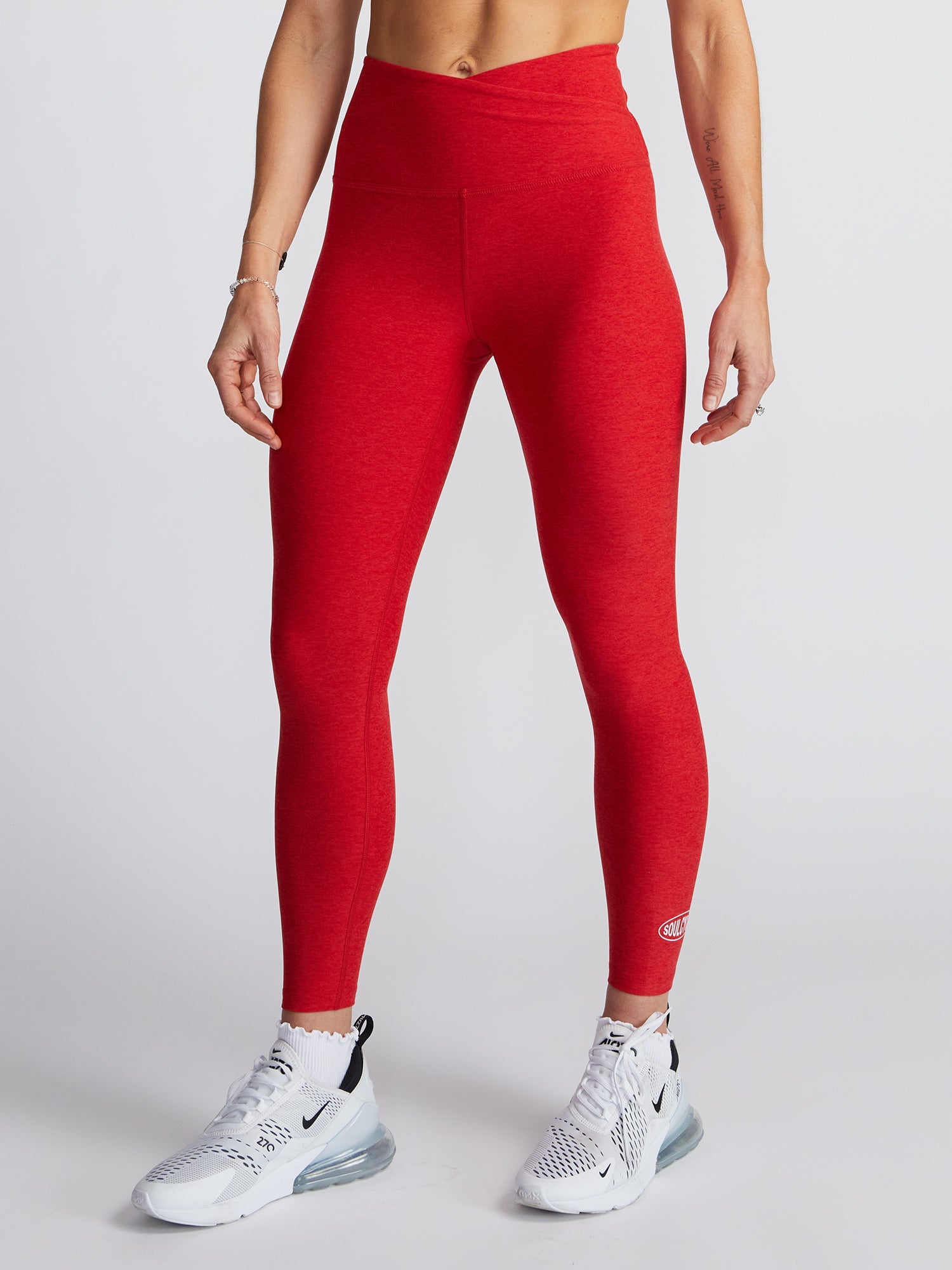 Women | Beyond Yoga | At Your Leisure Midi Legging | Ruby Red