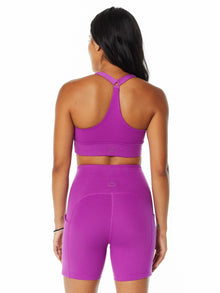 Beyond Yoga | POWERBEYOND Strive Long Line Bra | Violet