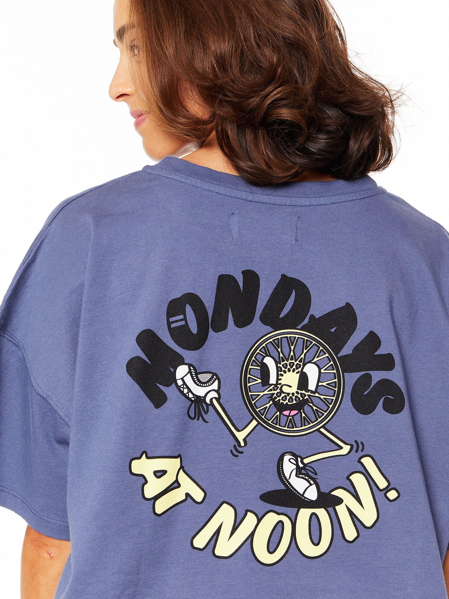 Women | Soul by SoulCycle | Emily Boyfriend Tee | Blue