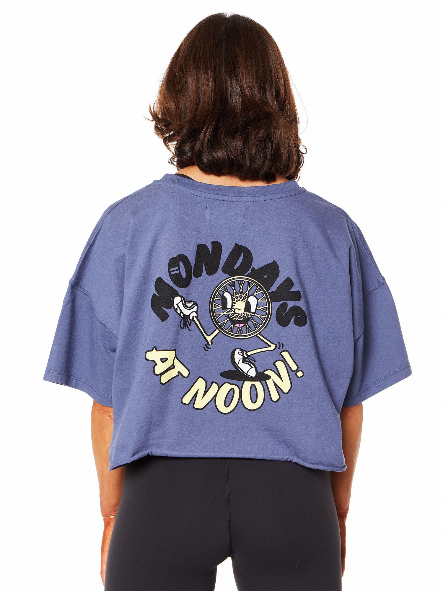 Women | Soul by SoulCycle | Emily Boyfriend Tee | Blue
