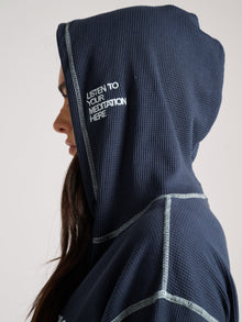 Women | The Mayfair Group | Soul Self Care Zip-Up | Blue
