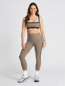 Women | SPLITS59 | Clare High Waist Rigor 7/8 | Lentil/Black