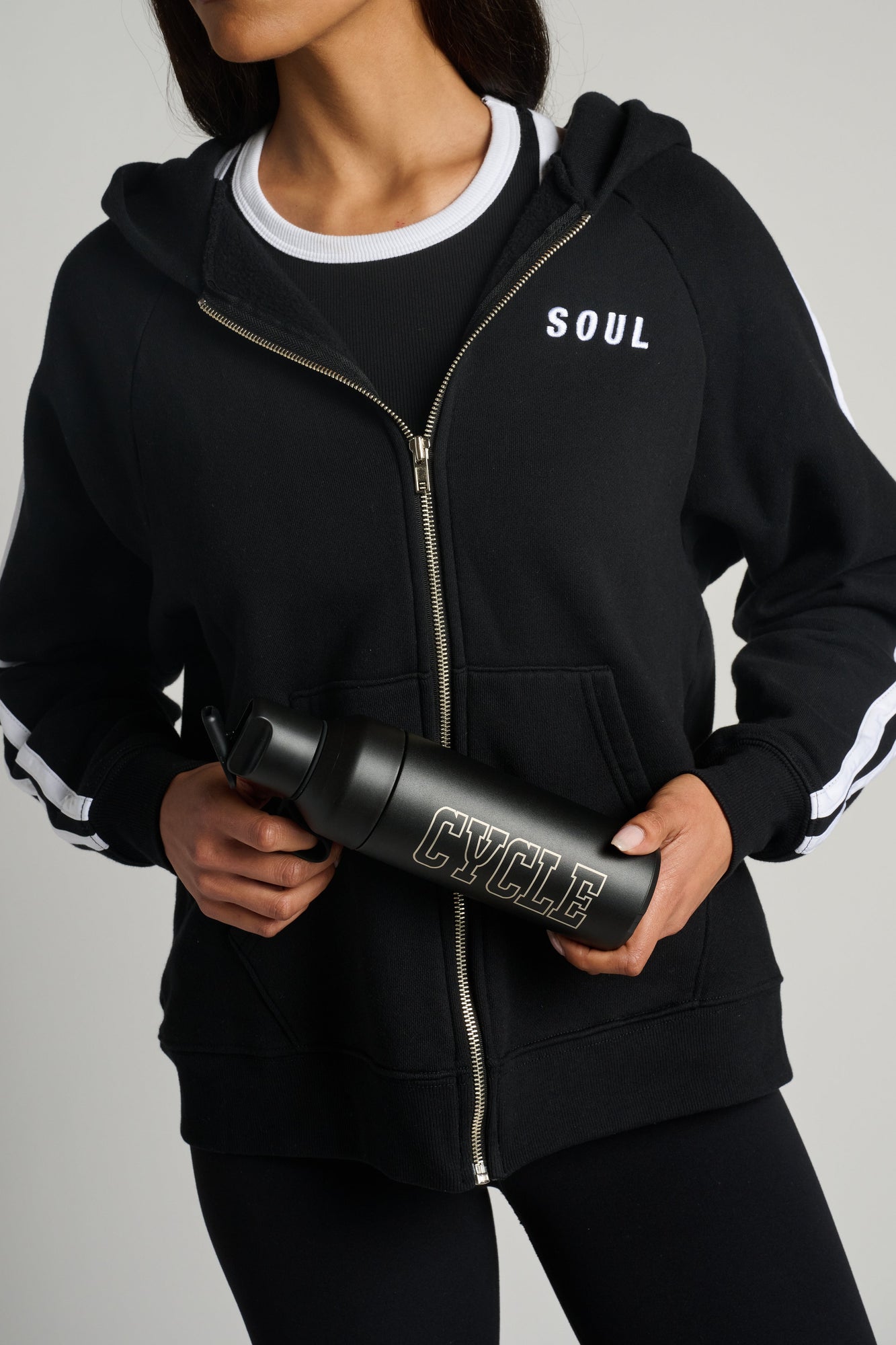 Ocean Bottle | Soul Sport Bottle 17Oz | Black