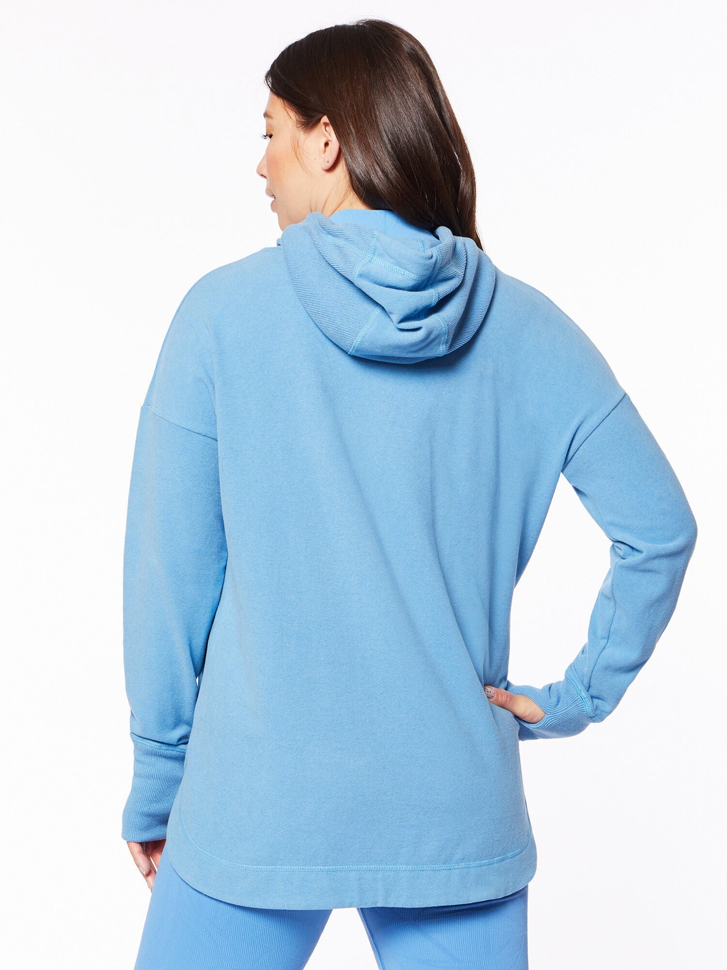 Women | Sweaty Betty | Escape Luxe Fleece Hoodie Regatta | Blue