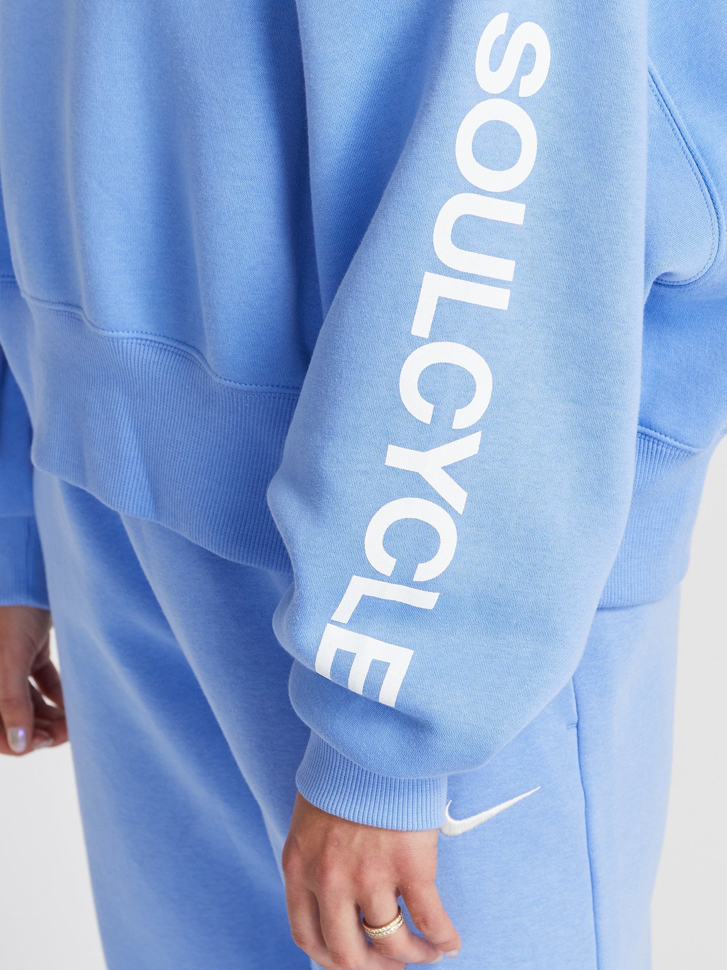 Women | Nike | Over-Oversized Crew-Neck Sweatshirt | Royal Pulse/Sail
