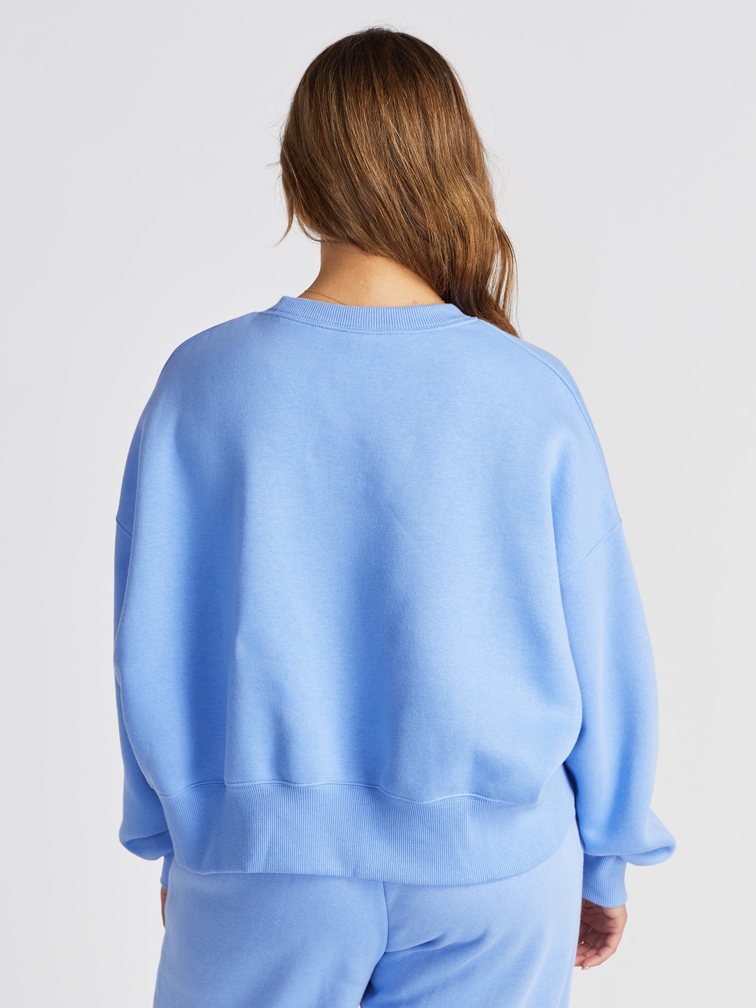 Women | Nike | Over-Oversized Crew-Neck Sweatshirt | Royal Pulse/Sail