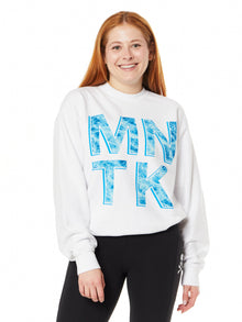 Women | Soul by SoulCycle | Sam Crew Sweatshirt MNTK | White
