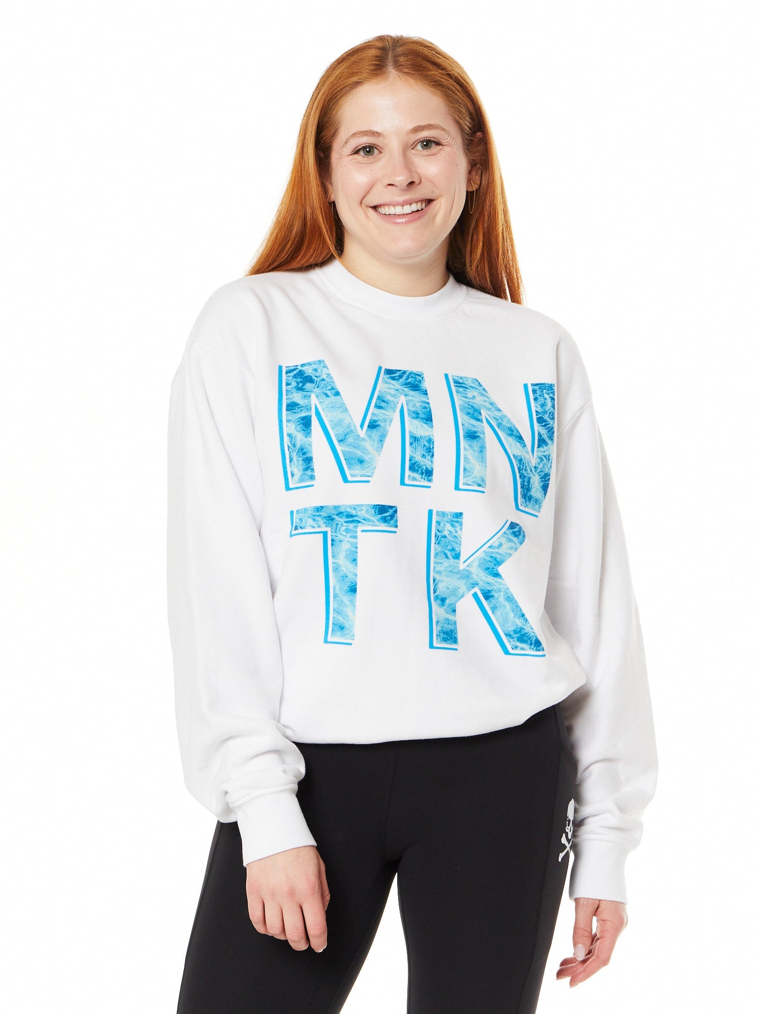 Women | Soul by SoulCycle | Sam Crew Sweatshirt MNTK | White