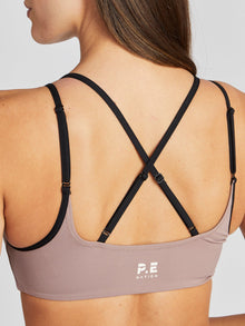 Women | P.E Nation | Distortion Sports Bra | Light Pink
