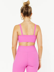 Women | Year of Ours | Ribbed Bralette 2.0 | Hot Pink