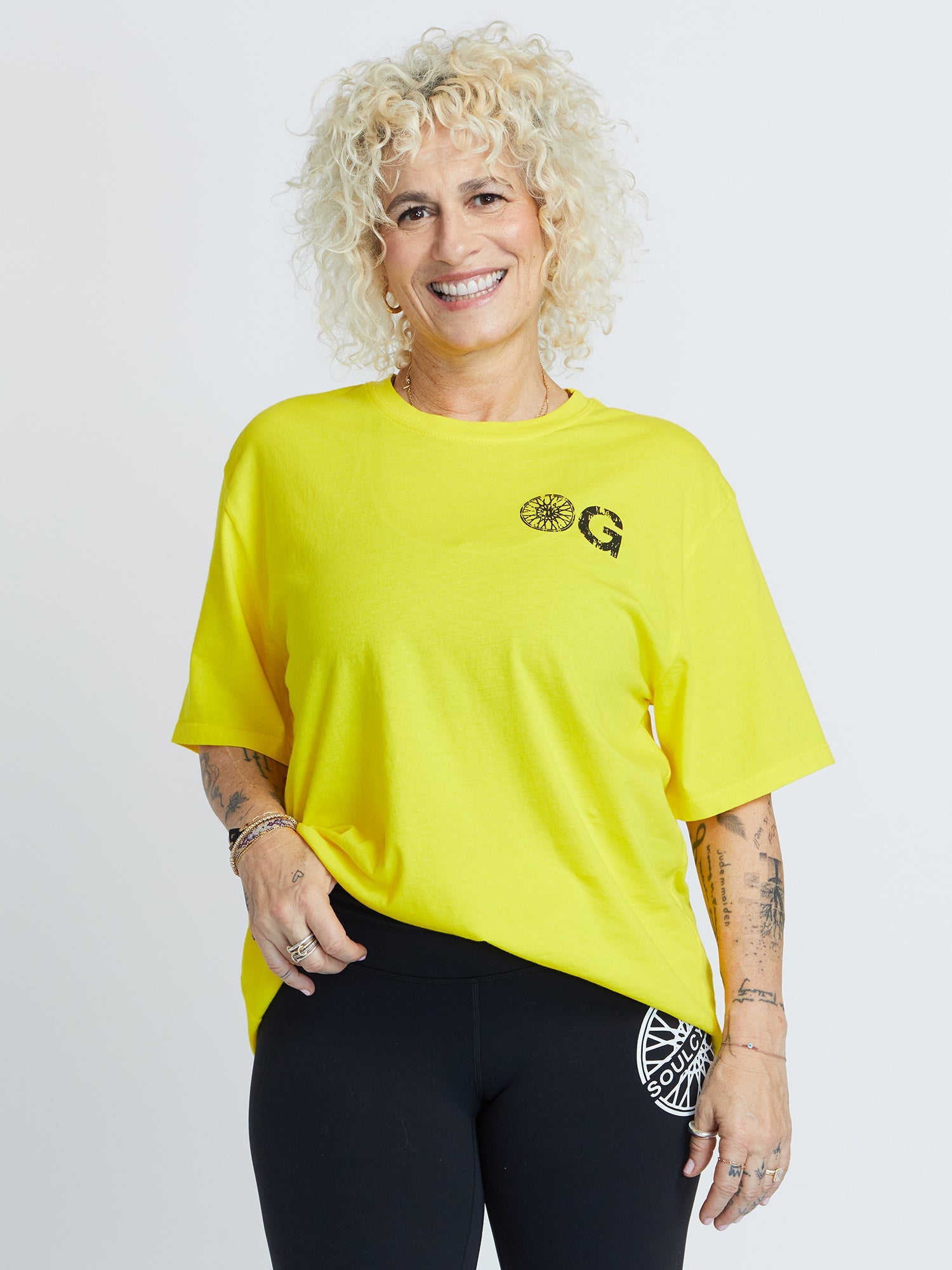 Women | Soul by SoulCycle | OG Yellow Tee | Yellow
