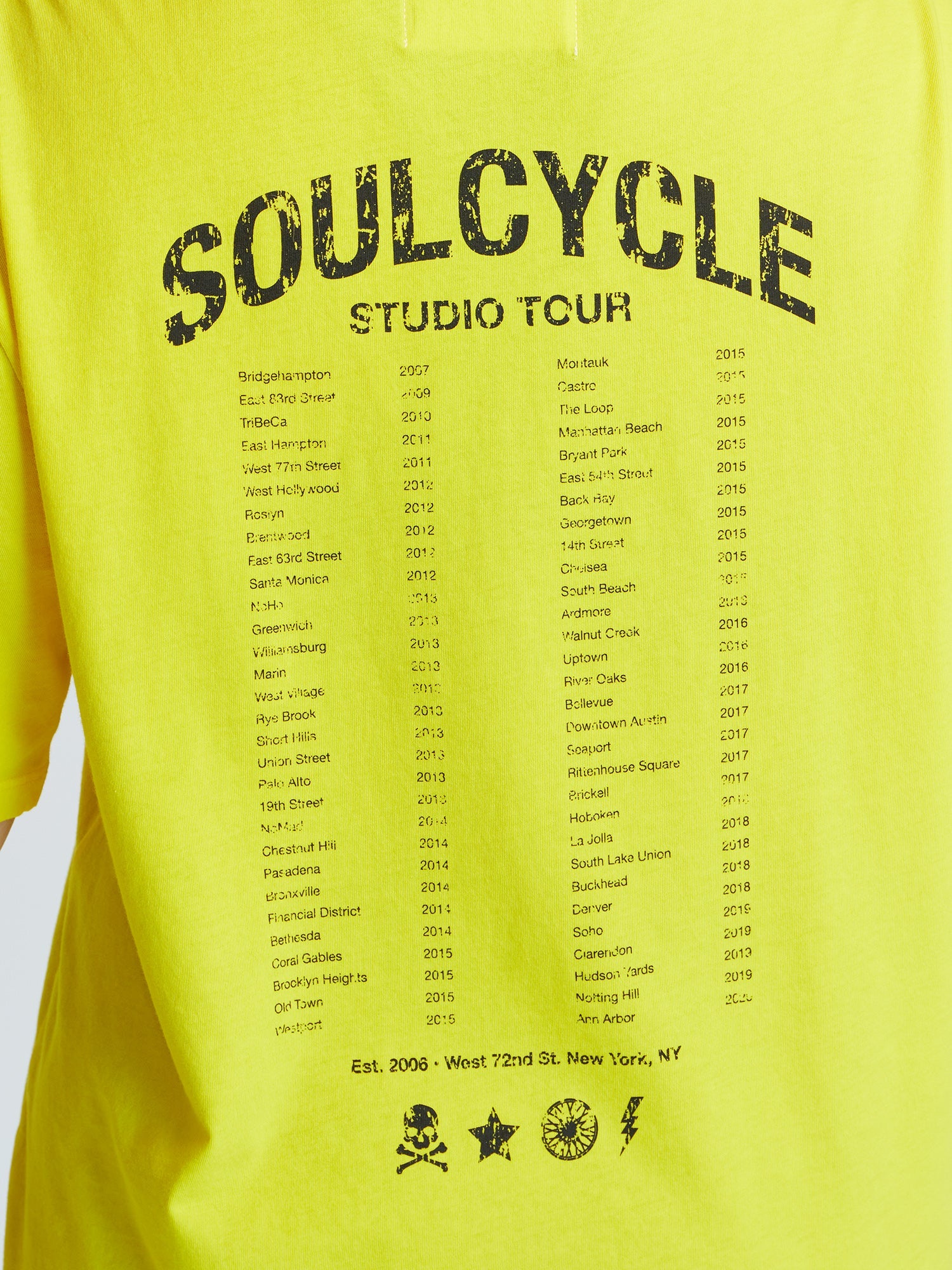Women | Soul by SoulCycle | OG Yellow Tee | Yellow