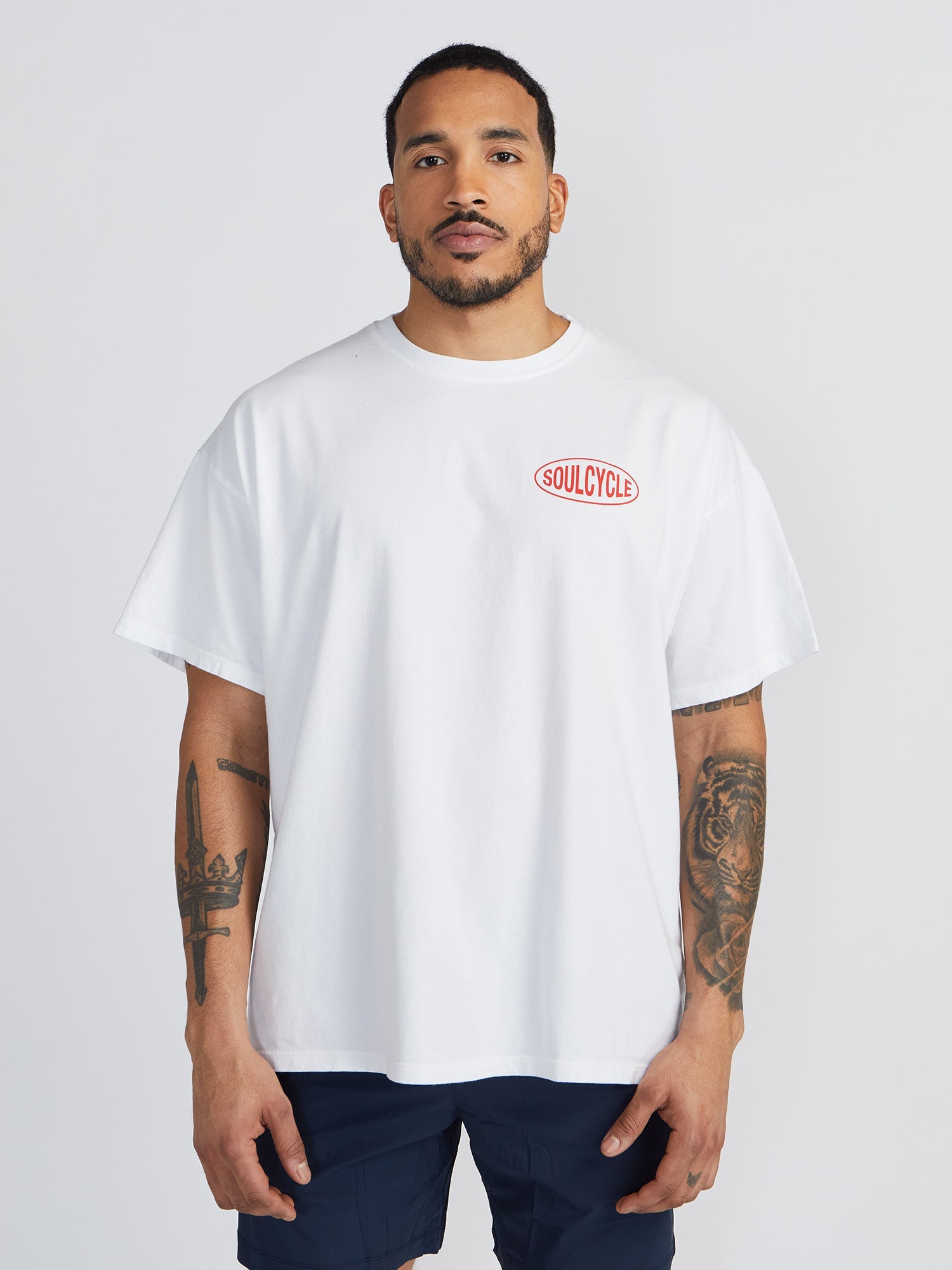 Women | Soul by SoulCycle | Ruby Keep Moving Graphic Tee | Bright White