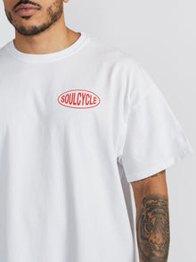 Women | Soul by SoulCycle | Ruby Keep Moving Graphic Tee | Bright White