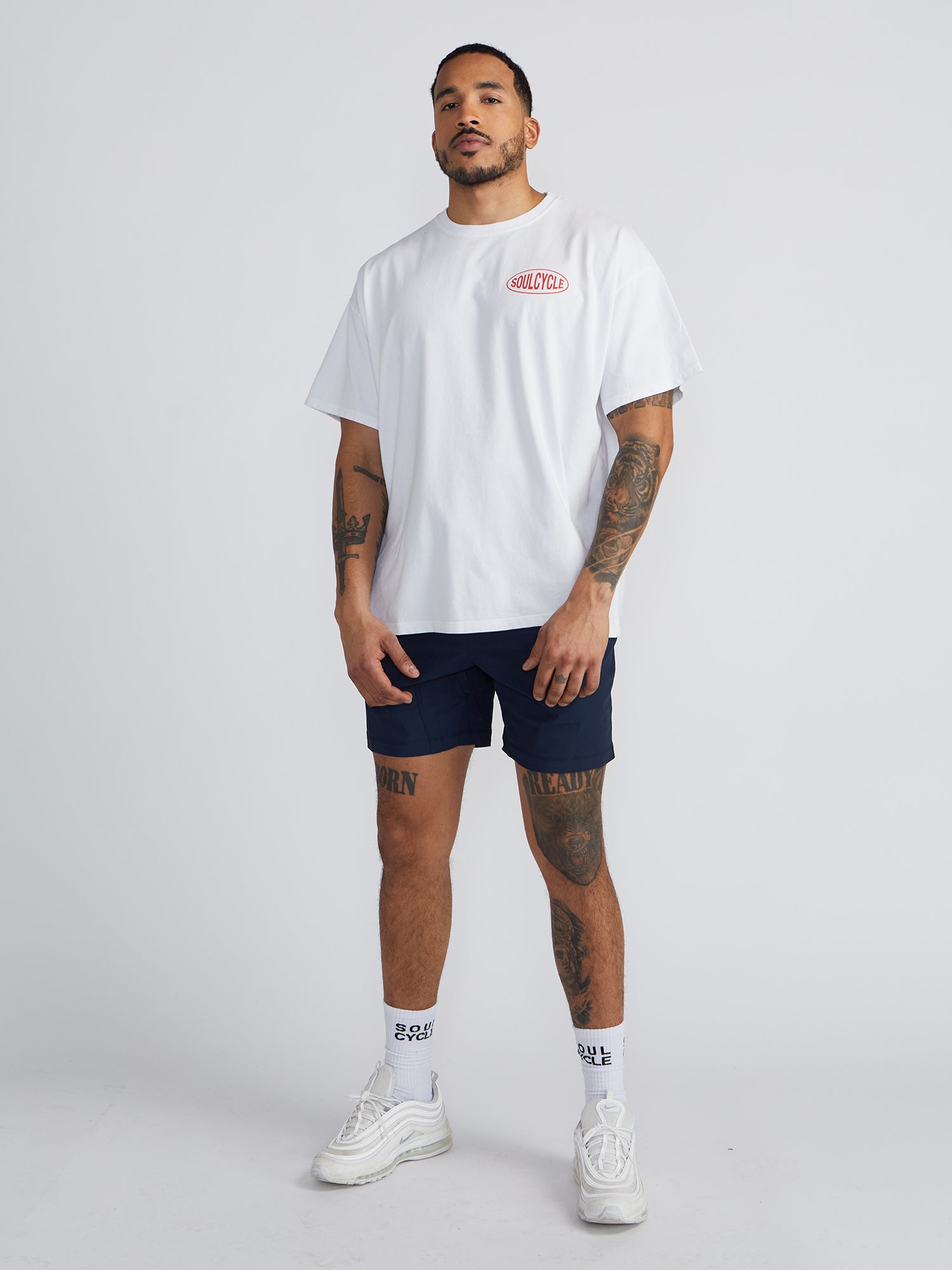 Women | Soul by SoulCycle | Ruby Keep Moving Graphic Tee | Bright White