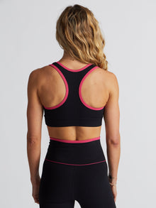 Women | Year of Ours | Ribbed V Bra | Black