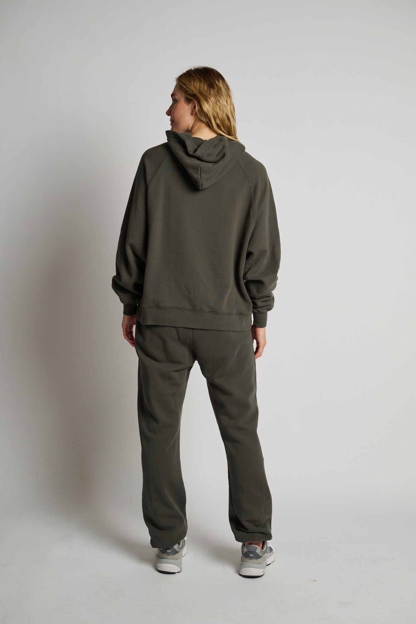 Soul by SoulCycle | Raglan Hoodie | Dark Grey