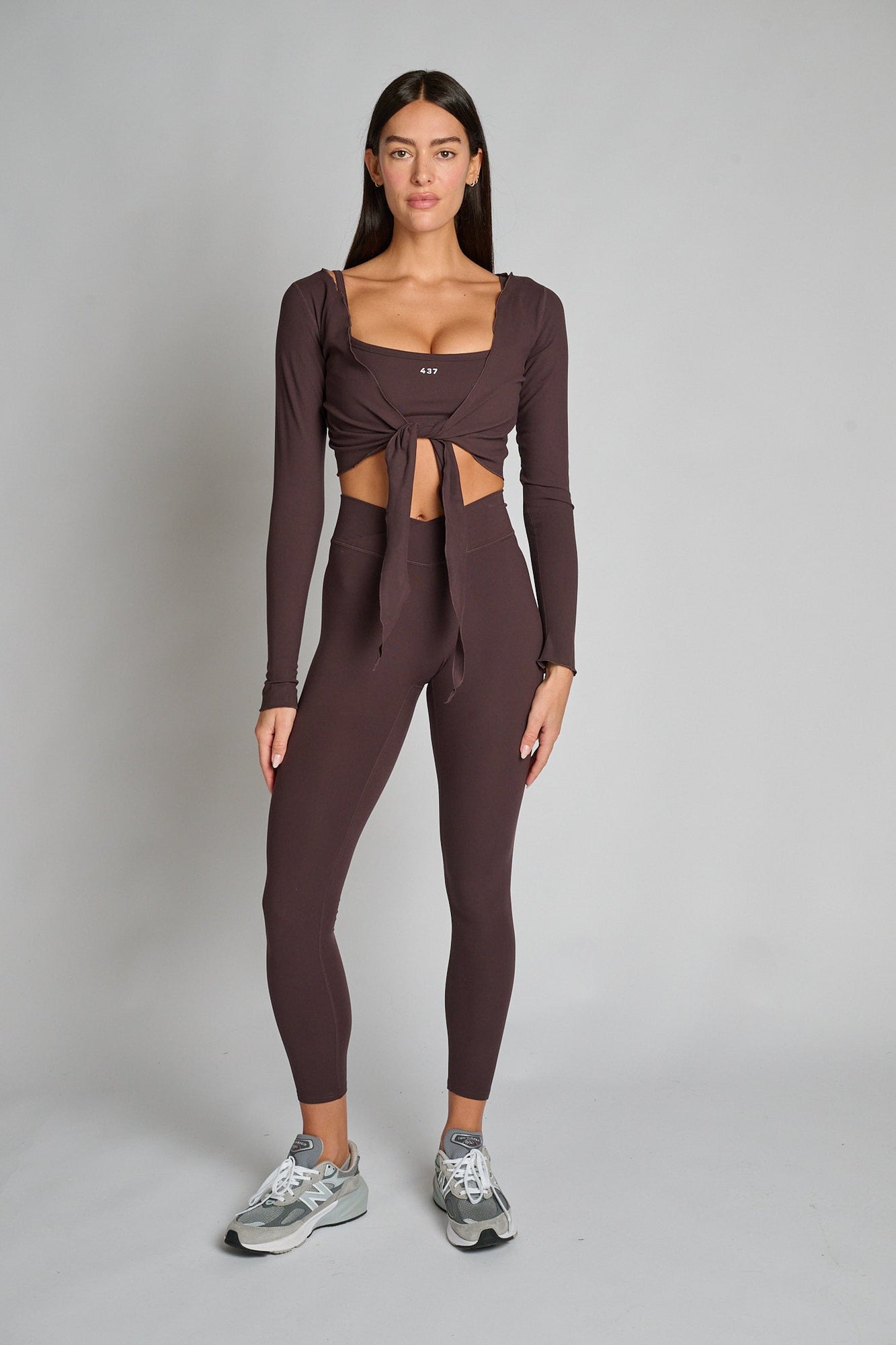 437 | The Ballet Wrap | Espresso
